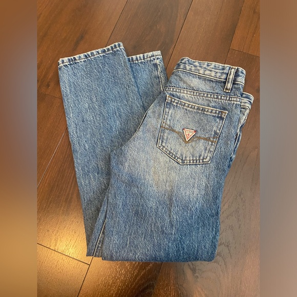 Guess Jeans boys rigid denim straight 10 new dirty overdye wash vintage - Picture 1 of 7